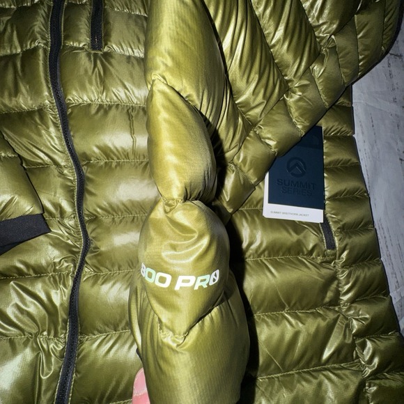 NWT Mens North Face Summit Series Breithorn Jacket XXL Green puffer 800 Pro $380 - Picture 4 of 9